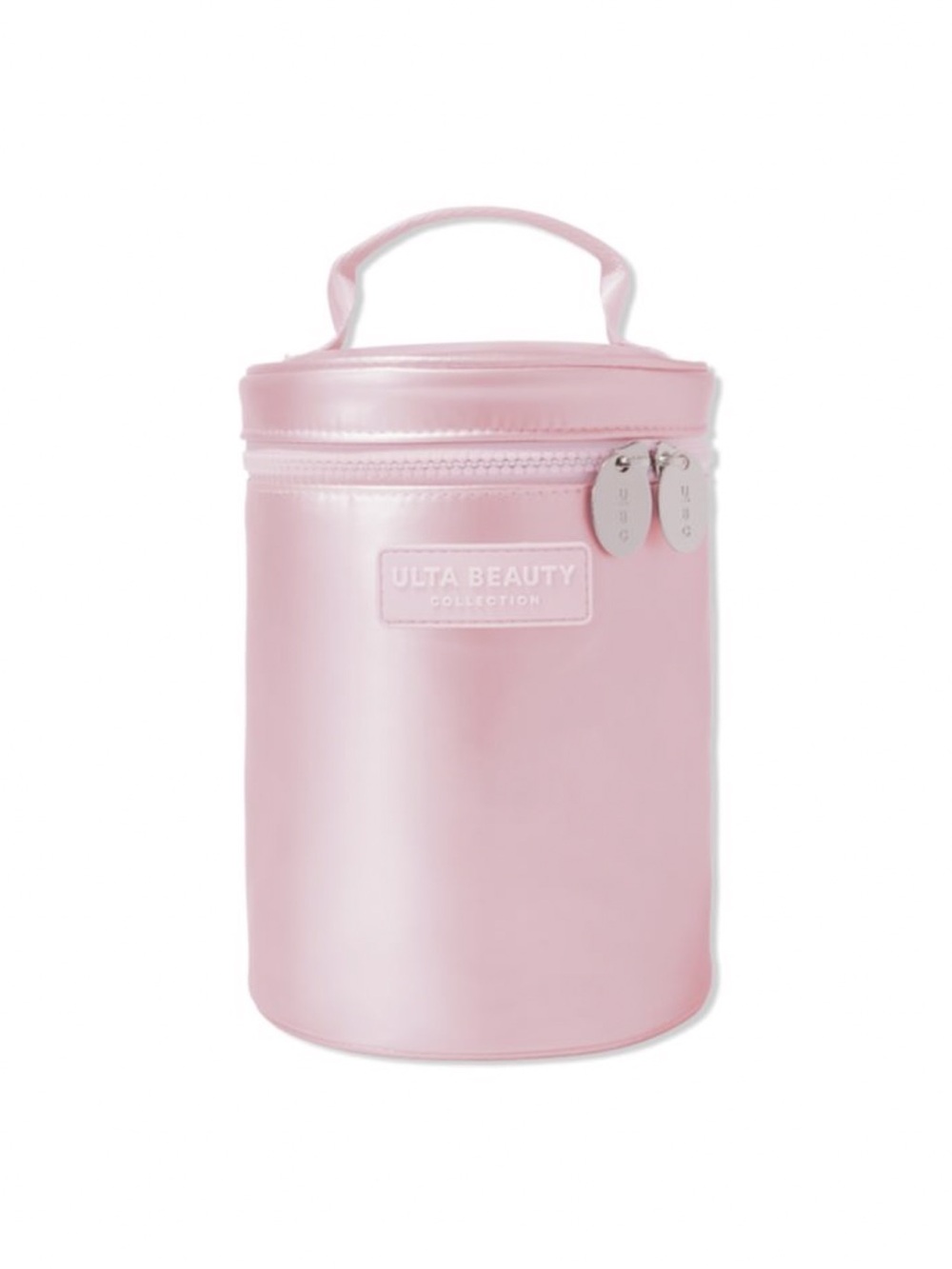 Ulta Beauty Pink Cylindrical Makeup Case